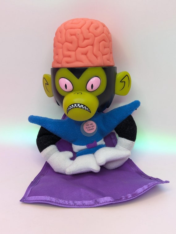 Powerpuff Girls Super Sounds Mojo Jojo Talking Figure 1999 Works