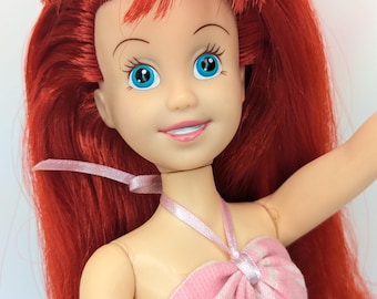 The Little Mermaid Talking Ariel 18" Doll - Working - #1829 Tyco 1992 Sings Part of your world Vintage Disney 90s Collectible Dolls