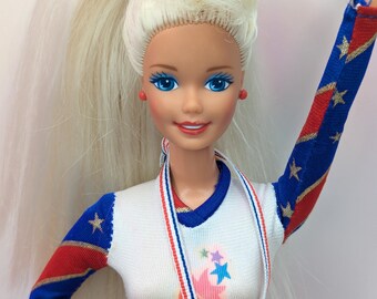 Barbie アトランタオリンピック Barbie Olympic Gymnast Doll Atlanta 1995 Mattel 15123 - We-R