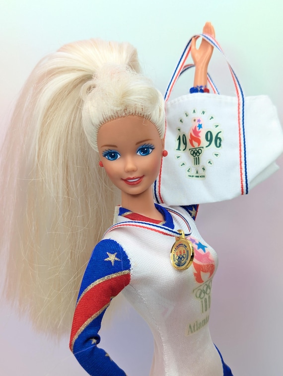 Olympic Gymnast Barbie 1996 Atlanta Olympic Games Gold Medal