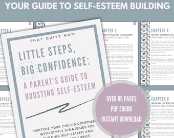 Petits pas, grande confiance : un guide pour une parentalité positive pour renforcer l'estime de soi des enfants | Stratégies pour instaurer la confiance - Téléchargement instantané