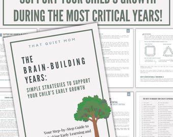 Le guide parental pour des années où l'on développe son cerveau | Stratégies scientifiques pour les 2-7 ans | Boostez l'apprentissage et le développement avec des astuces faciles à mettre en œuvre