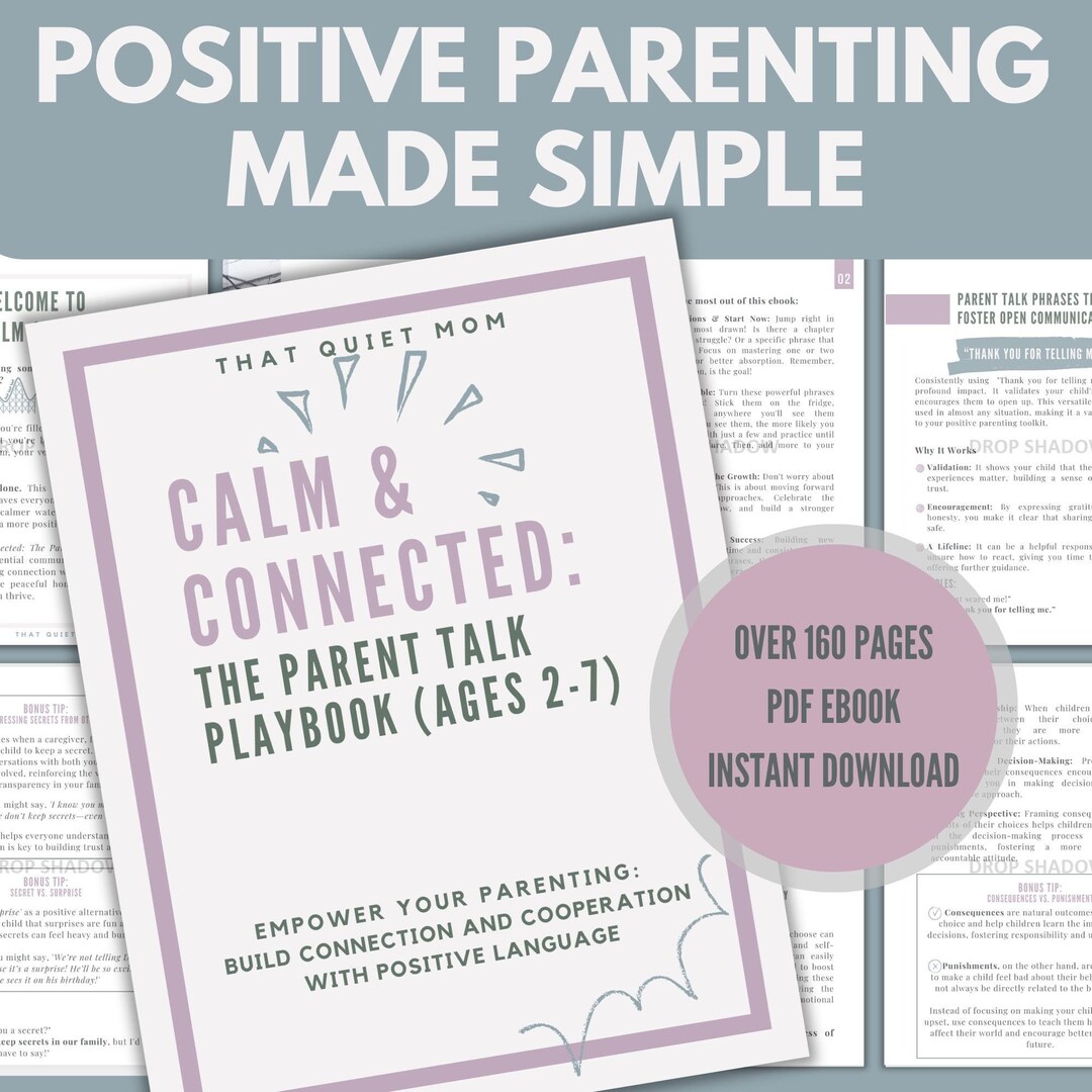Positive Parenting Handbook.pdf Positive Parenting Ebook: Calm & Connected Parenting Guide for Kids ...