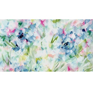 Samsung Frame TV Art: &#39;Spring Fling&#39; Floral Painting (Digital Download)