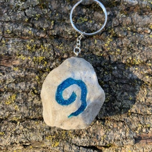 Llavero de Hearthstone / Inspirado en World of Warcraft - WoW - Blizzard - Regalo para jugadores /
