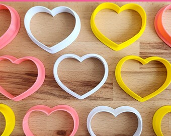 MOTHER'S DAY SPECIAL - 6cm Wide Heart Shaped Cookie Cutter