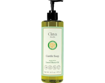 Laurel Berry Aleppo Liquid Castile Soap: Organic, Biodegradable