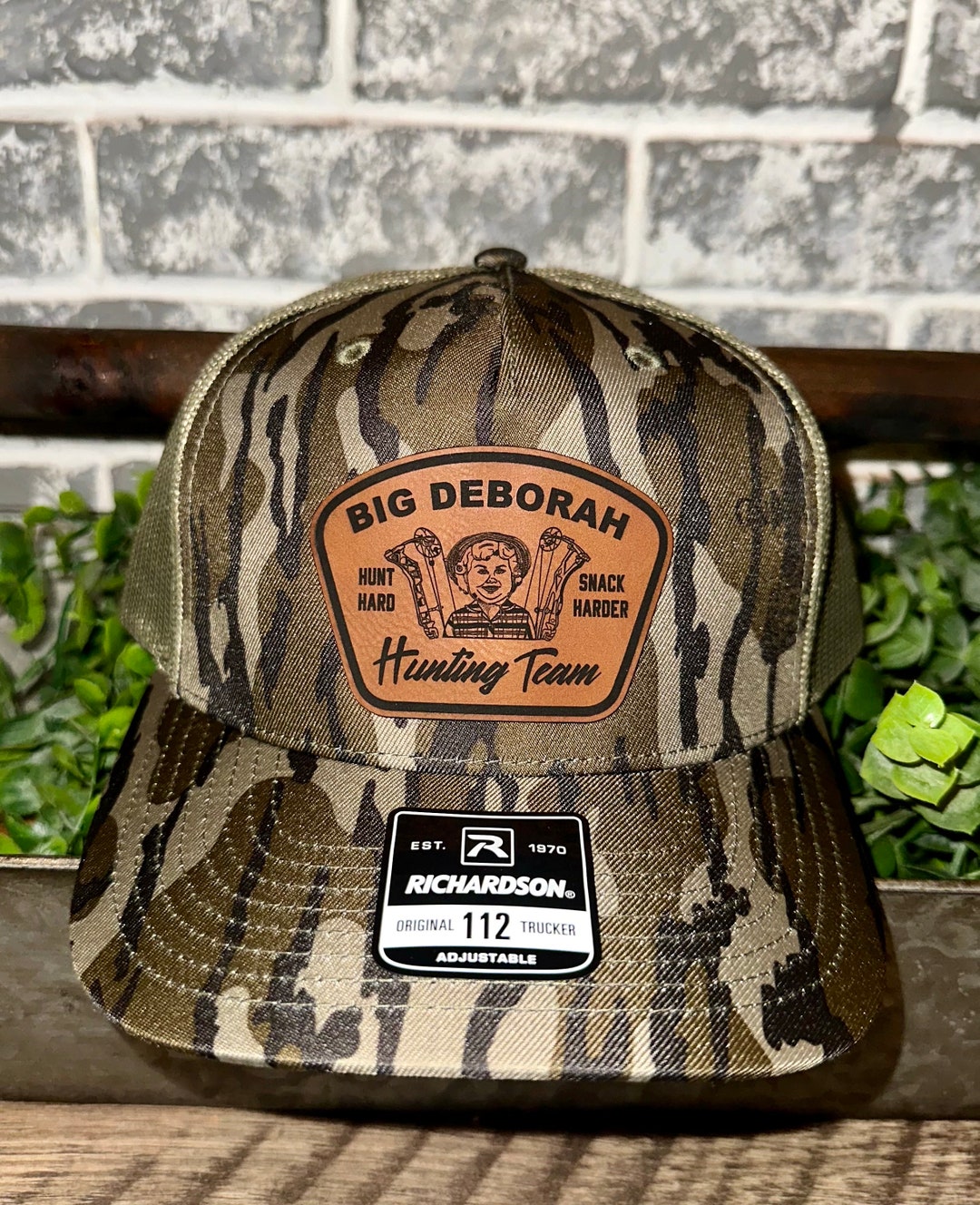 Big Deborah Hunting Team Hat | Leather | Leatherette - Etsy