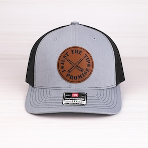 Funny "Just The Tip" Leather Patch Trucker Hat