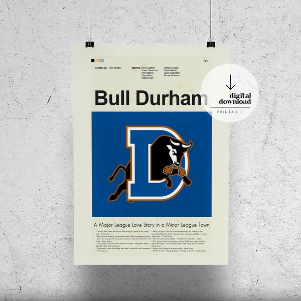 Bull Durham | DIGITAL DOWNLOAD