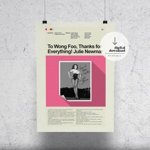 To Wong Foo, Thanks for Everything! Julie Newmar | DIGITAL DOWNLOAD