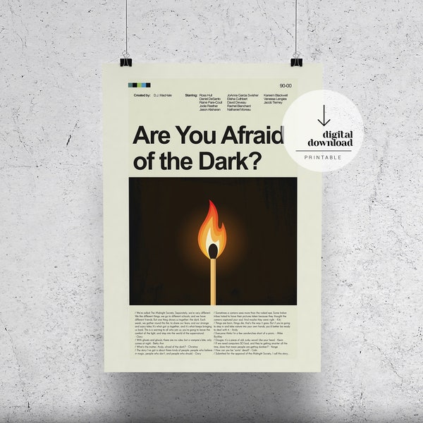 Are You Afraid of the Dark? | DIGITAL DOWNLOAD