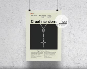 Cruel Intentions Necklace.  Cruel intentions, Cross necklace