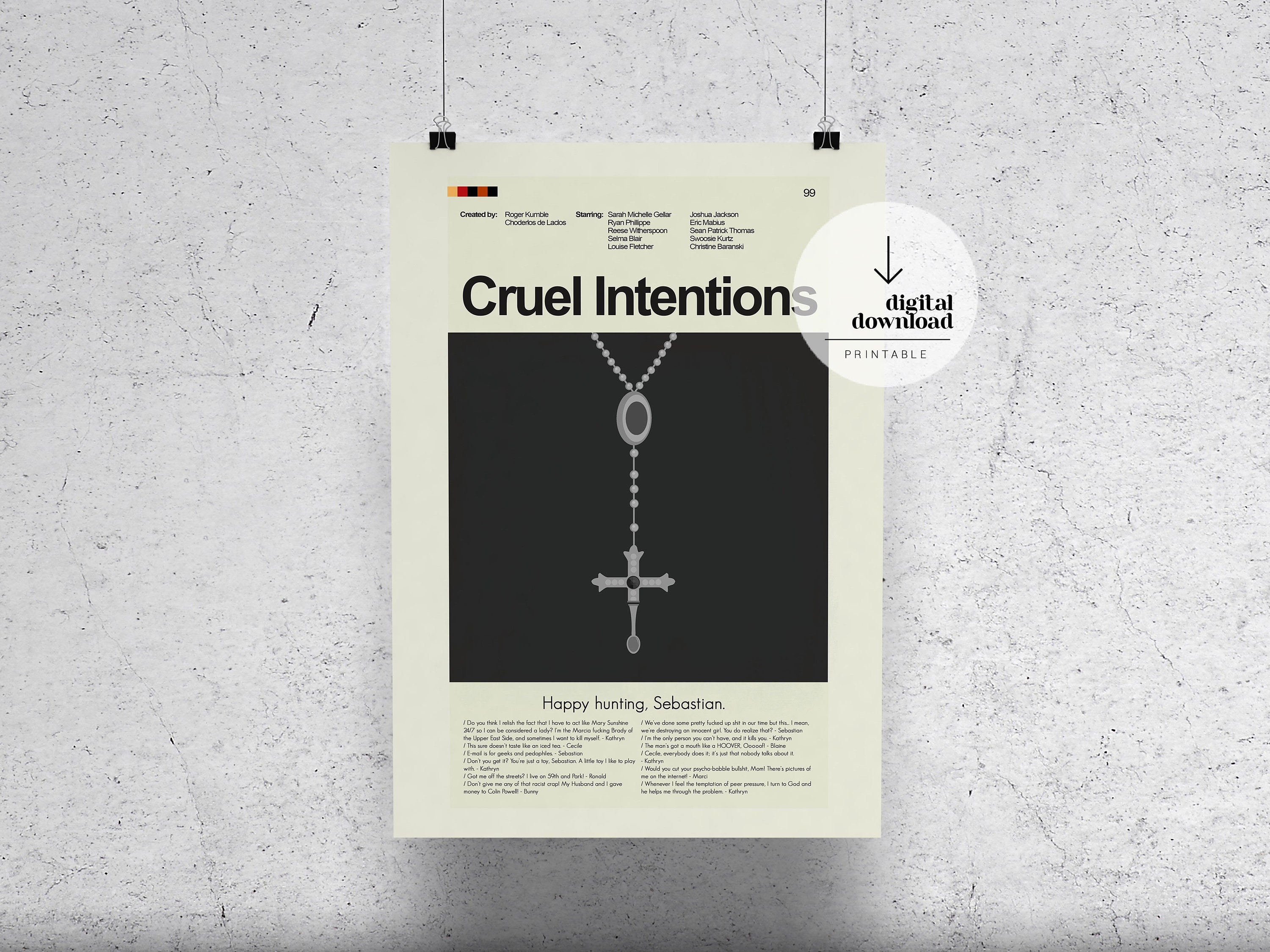 Cruel Intentions Necklace 