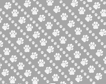 Big and Small Paw Prints PNG Background