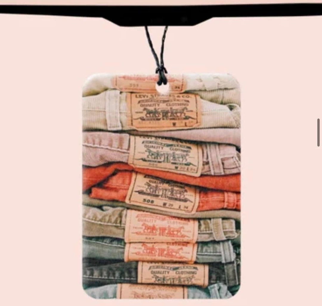 Denim Felt Freshie, Felt Freshies, Car Freshies, Air Fresheners, Gifts