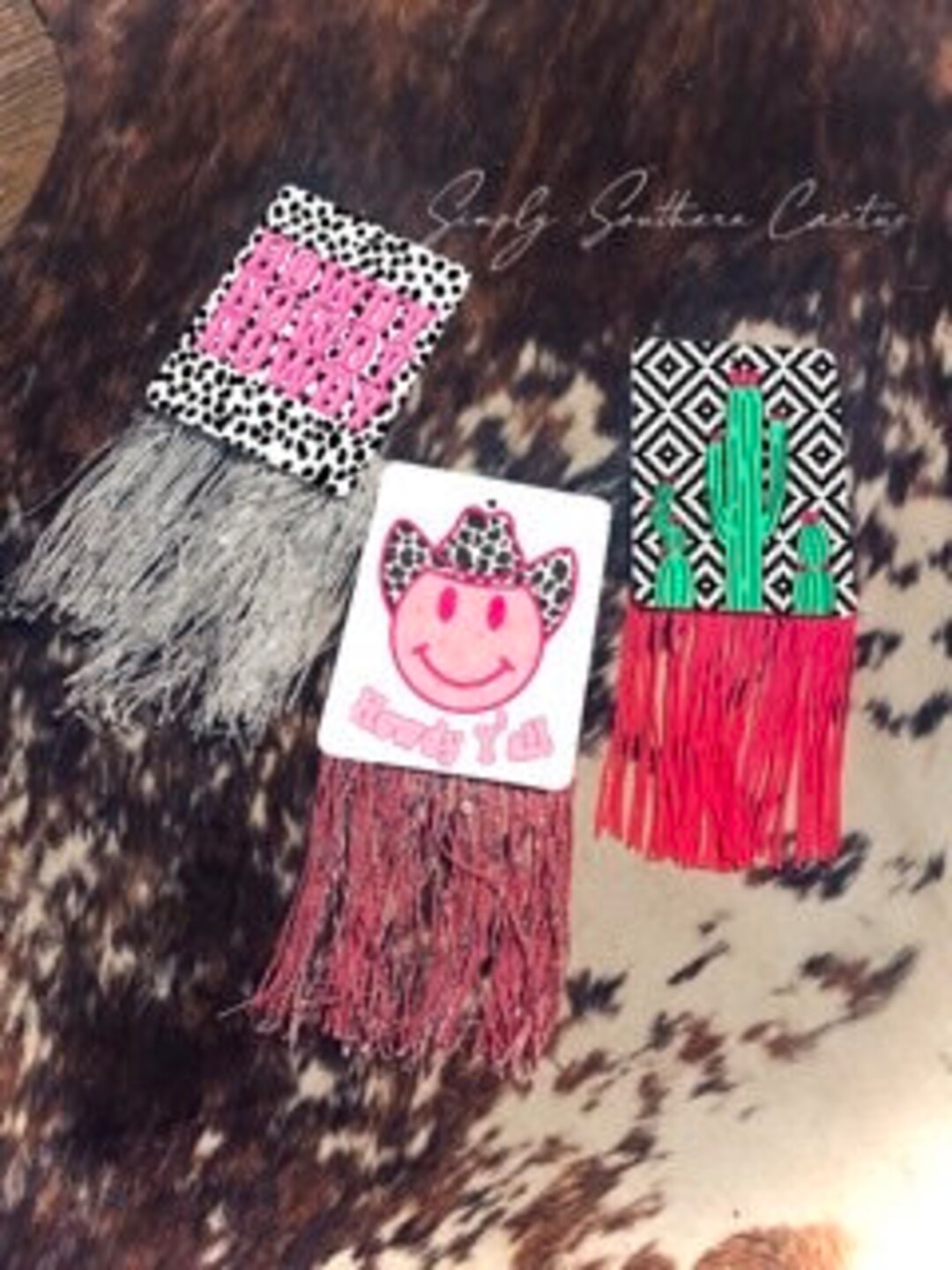 Pick and Choose Felt Freshie, Western Felt Freshies, Car Freshies, Air