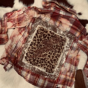 Flashy flannels, wholesale graphic flannels, bleached flannels, concert wear