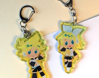 vocaloid kagamine rin & len-sleutelhanger