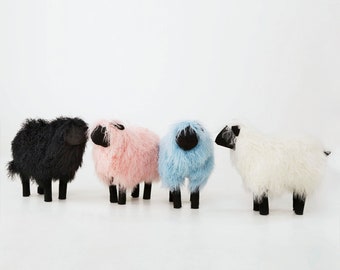 Tibetan Lamb Sheep | Perfect Babyshower Gift | Cute Nursery Sheep | Assorted Colours