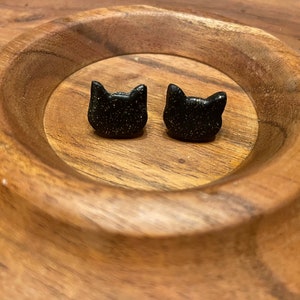 Cat Stud Earrings