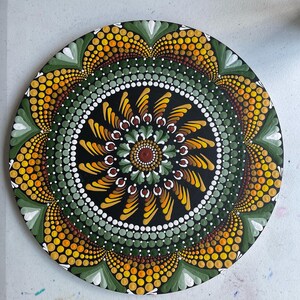 Dot Art Mdf Board-Round 30 Cm voor Gift Dotting tools Verjaardag Verjaardag Gift Items Art Craft Handgemaakt Kunstwerk kerstcadeaus