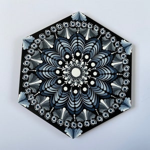 Dot Art Mdf Board-Hexa Vorm 23 Cm voor Gift Dotting tools Verjaardag Verjaardag Verjaardag Verjaardag Gift Items Art Craft Handgemaakte Artwork Kerstcadeaus