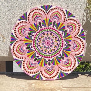 40 cm- Dot Art Mdf Board-Round 40 Cm voor Gift Dotting tools Verjaardag Jubileum Cadeauartikelen Art Craft Handgemaakt Kunstwerk Kerstcadeaus