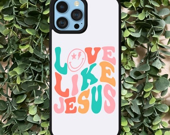 Christian style phone case |Phone Case/iPhone/gifts/phone accessory/ iPhone case/Christian/Chosen/Easter/love like Jesus/iPhone 15