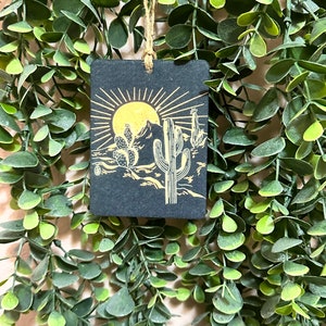 Cactus Car Freshie/ car accessory/cactus/ western/gifts for her