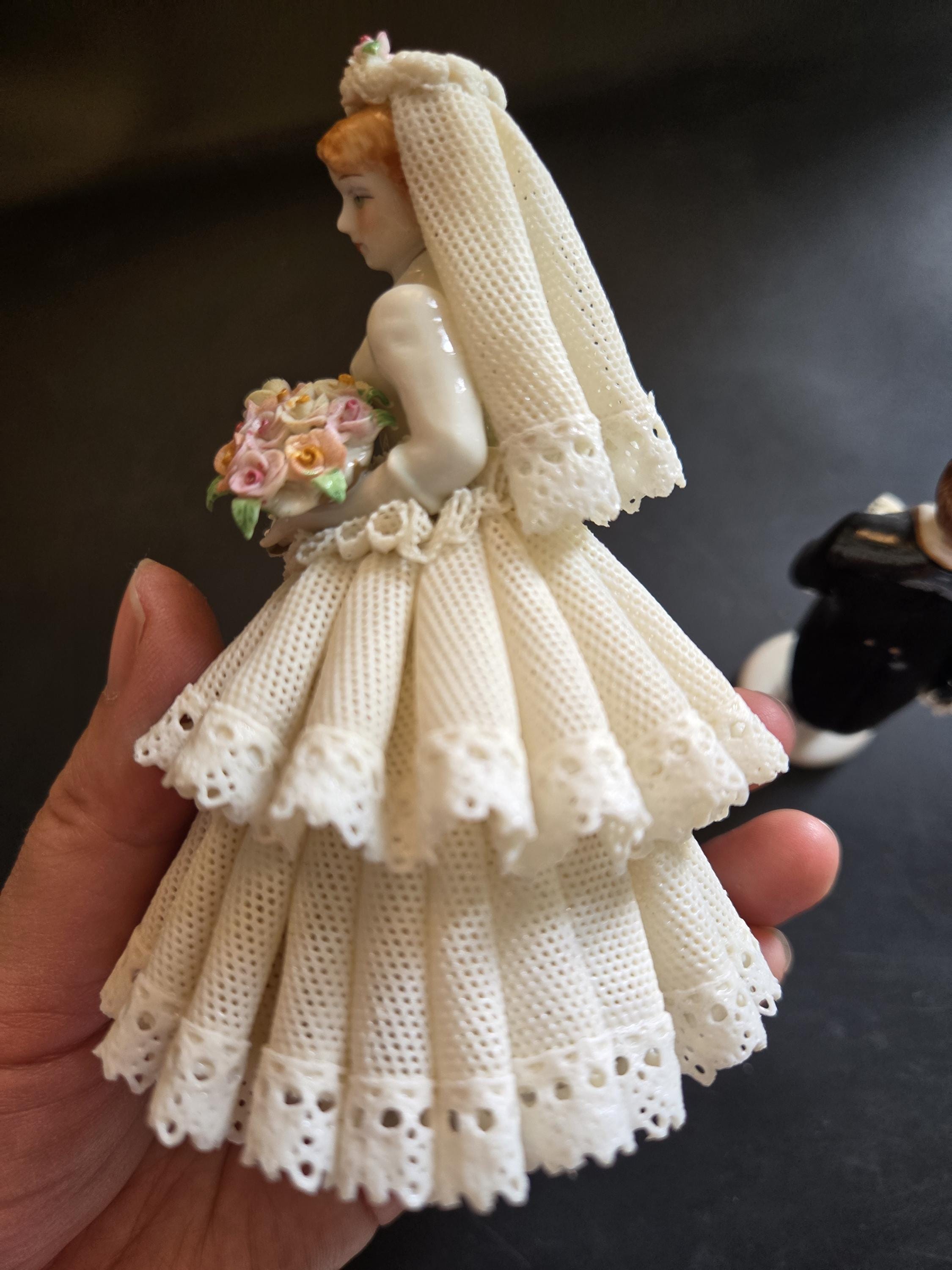 MV Irish Dresden MULLER VOLKSTEDT Rare “the Bride” and 