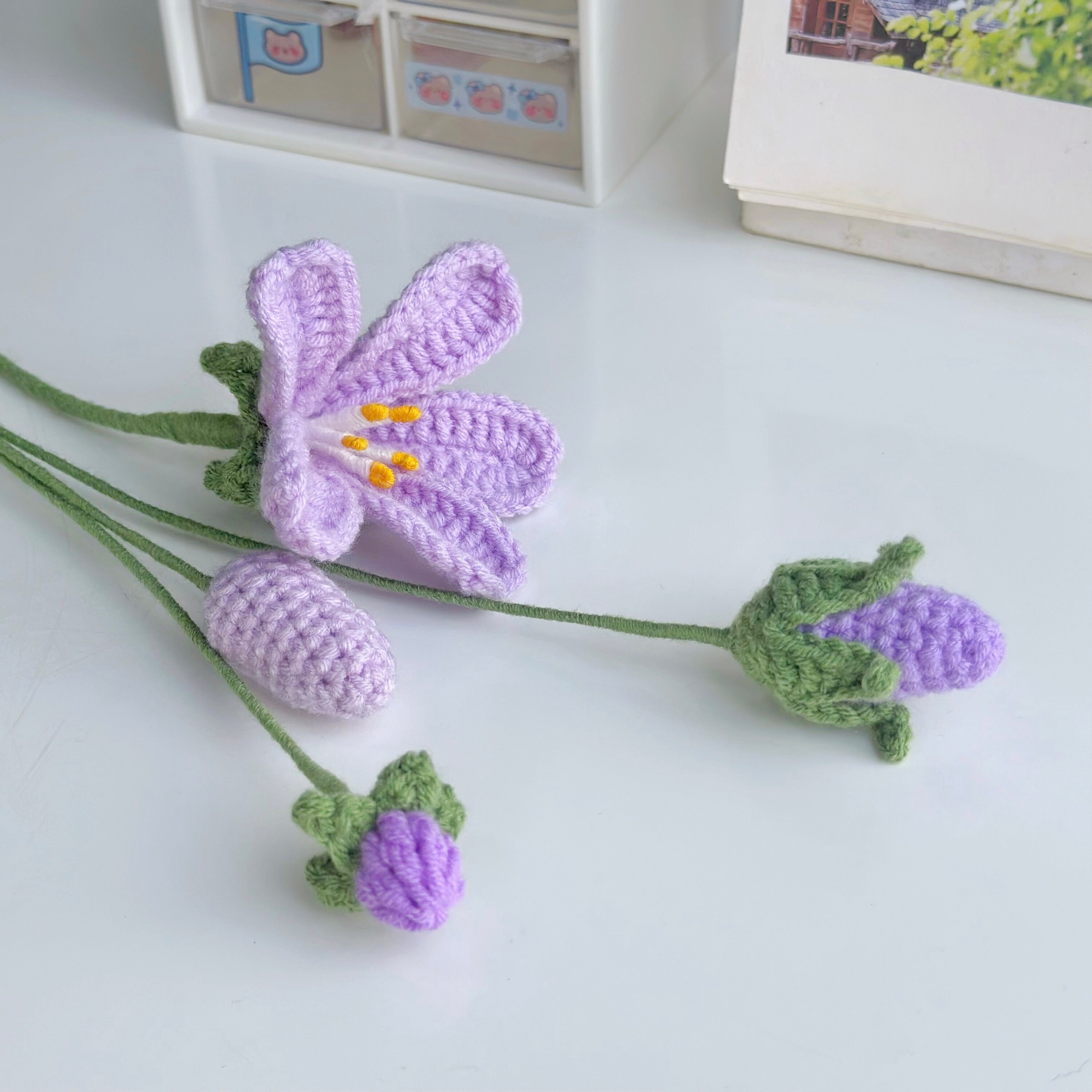 Ravelry: Crochet Flowers Bouquet pattern by Alexandra Cuceinic