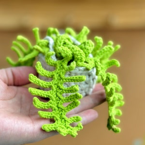 Plant crochet pattern, car hanging plant Crochet Pattern, Crochet hanging plant for car, Hanging Plant Pattern, Hanging basket crochet image 9