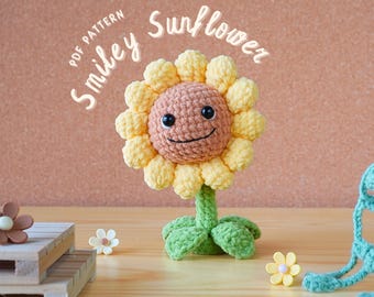 Cheerful Sun Blossom Amigurumi Crochet Pattern, Garden Defender Amigurumi Crochet, Amigurumi Crochet Pattern, Crochet Pattern