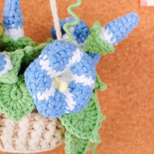 Blooming Baskets Crochet Patterns Bundle, Nasturtium Basket Pattern, Morning Glory Basket Pattern, Petunia Basket Pattern, PDF Pattern image 8