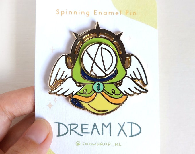 Dreamxd Spinning Enamel Pin Dream SMP Cute Enamel Pin Etsy