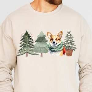 Corgi Christmas Sweatshirt, Corgi Birthday Gift Idea for Corgi Mama Men Corgi Lovers, Royal Corgi Club, Corgi Christmas Sweater Gifts