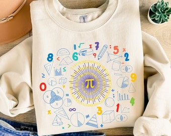 Bluza z kapturem dla nauczyciela matematyki z okazji Dnia Pi, prezent dla nauczyciela matematyki, koszulka dla miłośników matematyki, koszulka dla profesora matematyki, koszulka dla nauczyciela na prezent