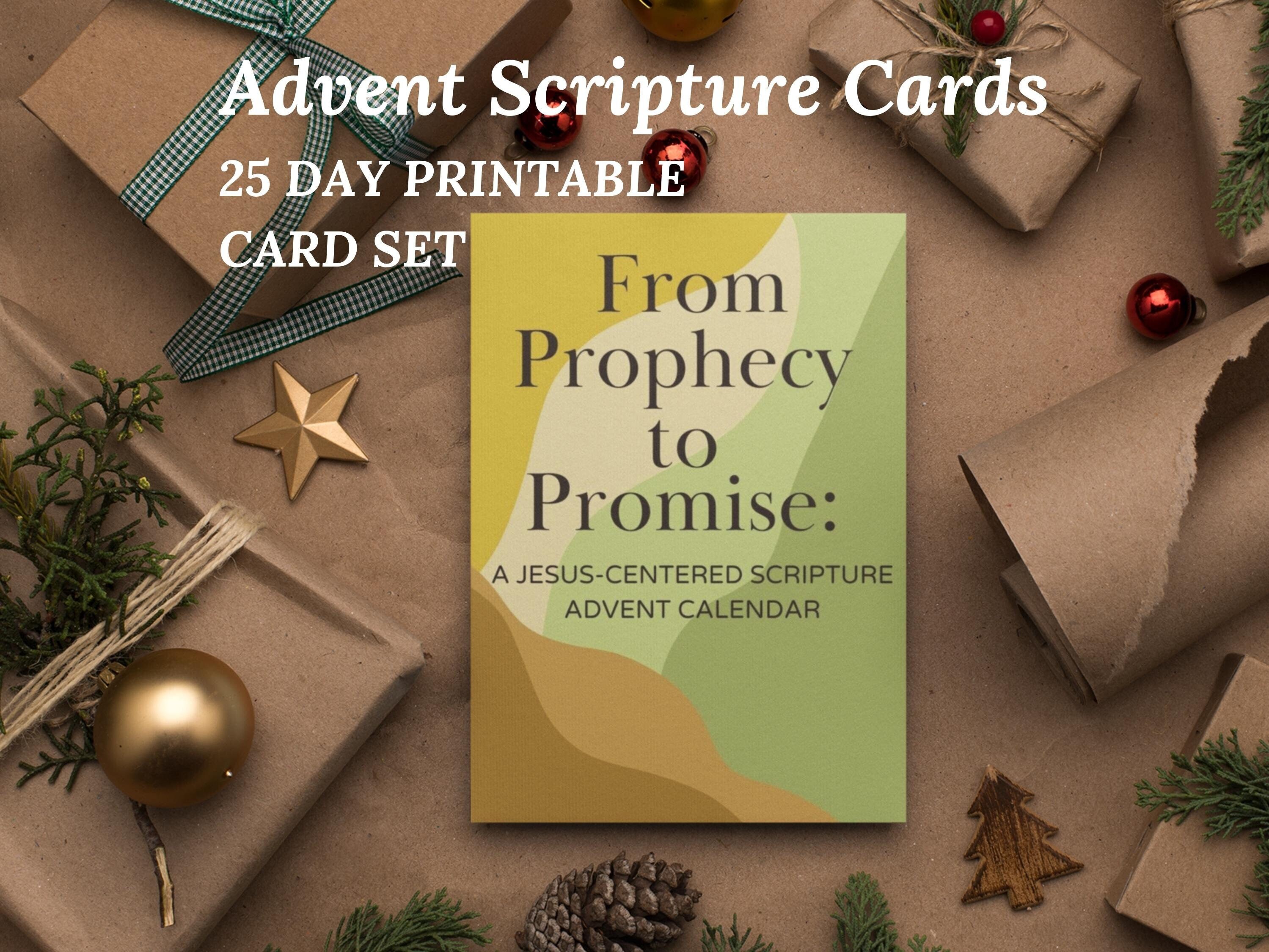 Christian Advent Calendar for Adults Printable Unique Advent Etsy