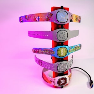 5-slot MagicStand Charging Tower for MagicBand+