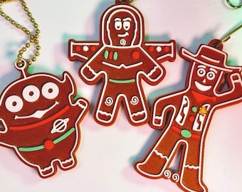 Toy Story Gingerbread Ornaments