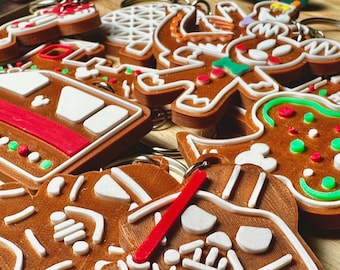 Mix & Match: Disney Gingerbread Keychains