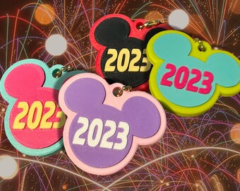 Mouse Ear 2025 & 2026 Keychains