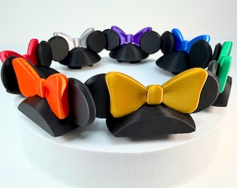 Mouse Ears with Bow Toppers for MagicStand Charging Tower