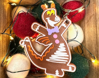 Gingerbread Figment Keychain