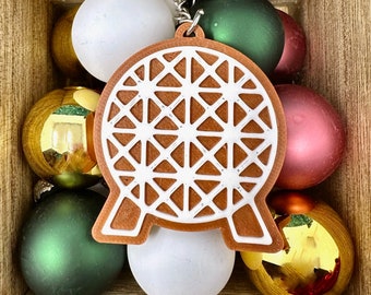 Gingerbread Disney Parks Keychains