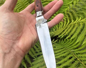 Hand forged 5” bushcraft knife