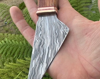 Hand Forged 4” Damascus EDC knife