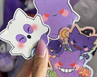 Holo gengar sticker