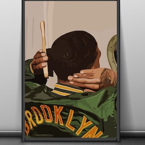 Black Man Fashion Illustration: Urban Art Print (Digital Download)